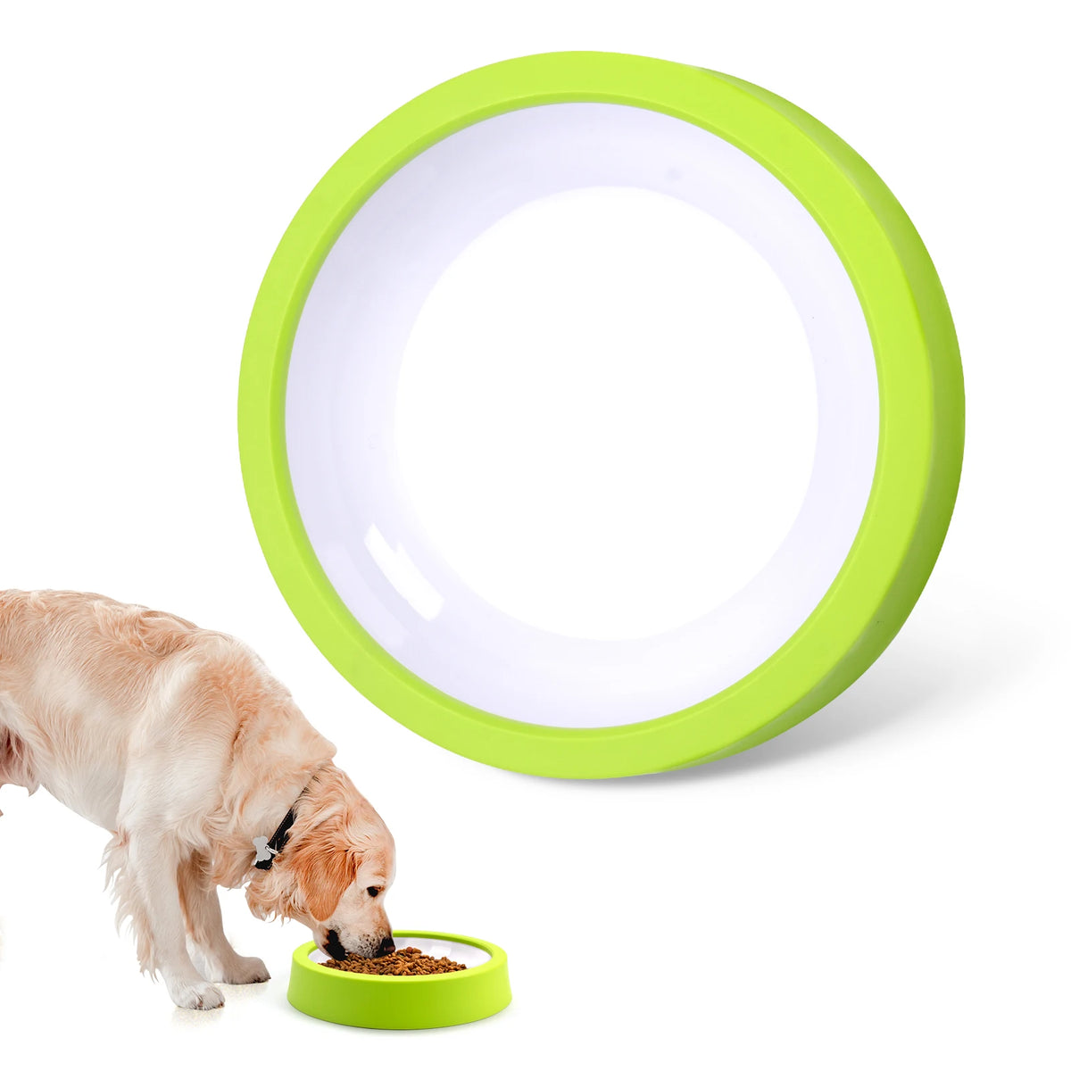 Slow Feeder Dog Bowl – Non-Slip Anti-Gulping Pet Food Bowl