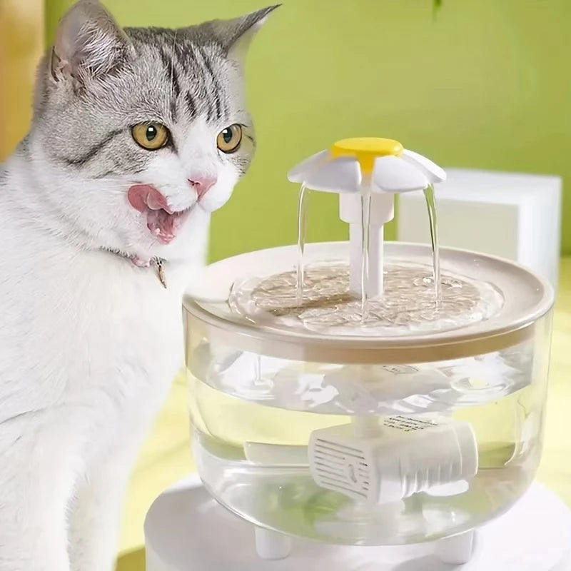 Automatic Pet Water Fountain – 1.2L, 3 Flow Modes