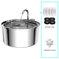 Automatic Pet Water Fountain – Stainless Steel USB Drinking Fountain for Cats & Dogs
