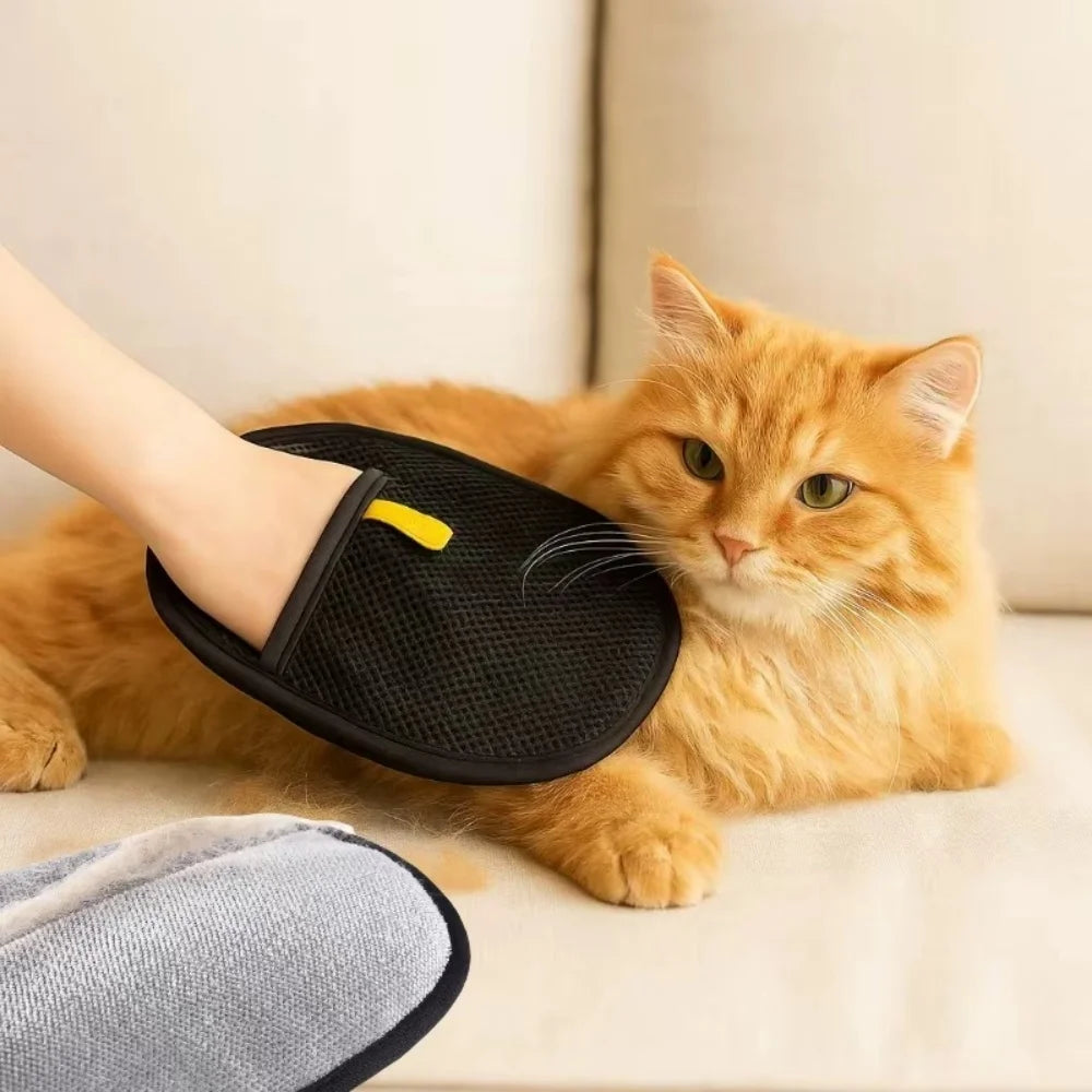Pet Hair Remover & Deshedding Brush – Double-Sided Grooming Tool