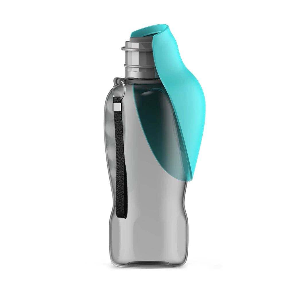 800ML Portable Dog Water Bottle – Leak-Resistant Travel Water Dispenser