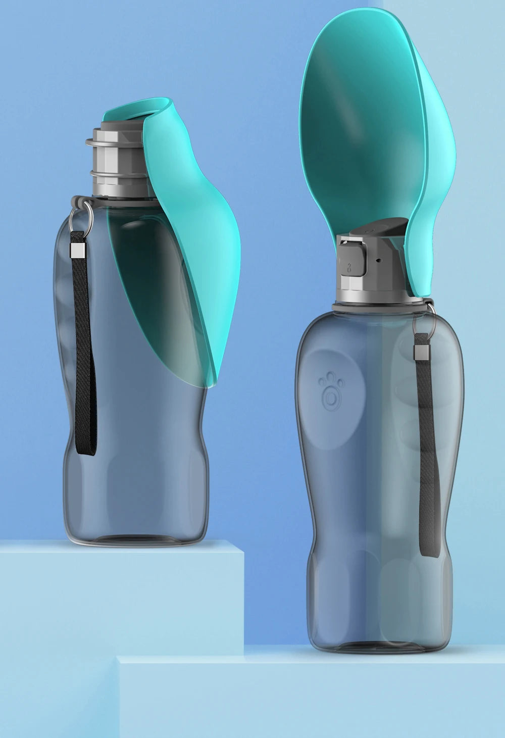 800ML Portable Dog Water Bottle – Leak-Resistant Travel Water Dispenser
