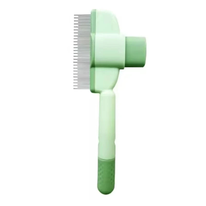 Self-Cleaning Pet Hair Brush – Dual-Purpose Grooming Comb for Dogs & Cats