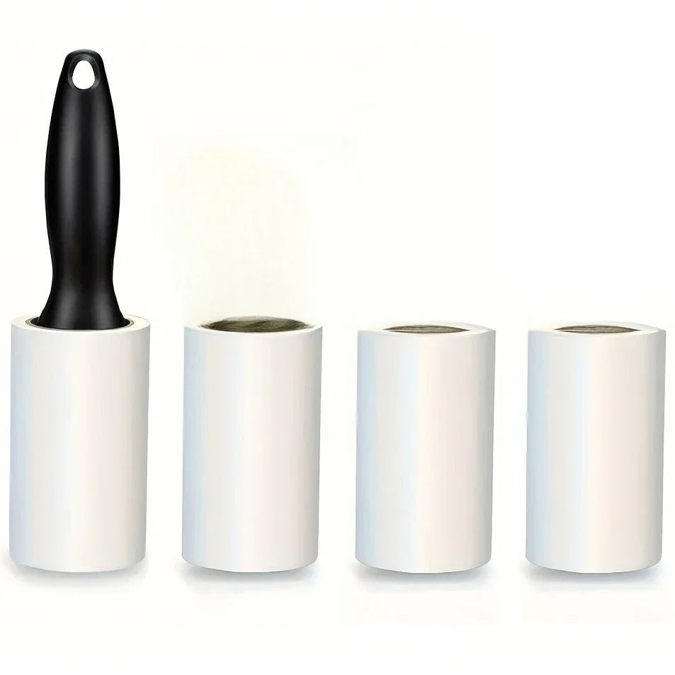 Pet Hair Lint Roller – Extra Sticky Fur Remover for Furniture, Clothing & Carpets