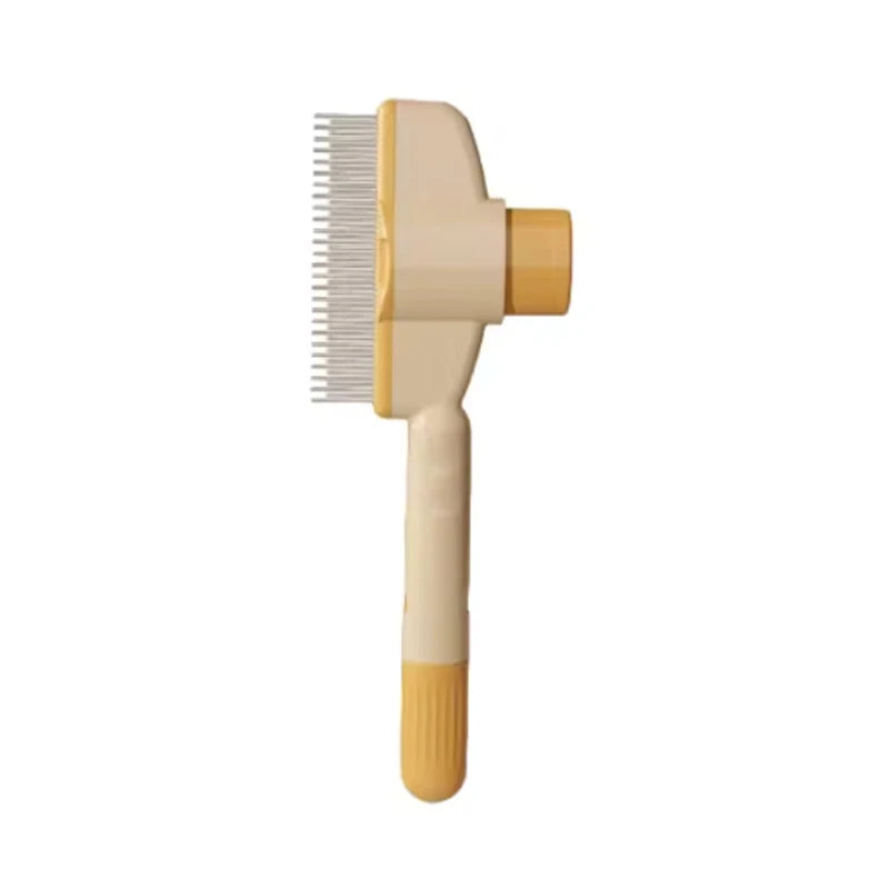 Self-Cleaning Pet Hair Brush – Dual-Purpose Grooming Comb for Dogs & Cats