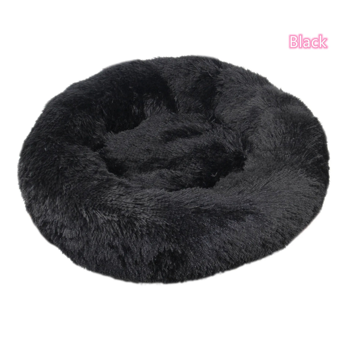 Cozy Donut Pet Bed – Ultra-Soft Plush Washable Bed for Cats & Dogs