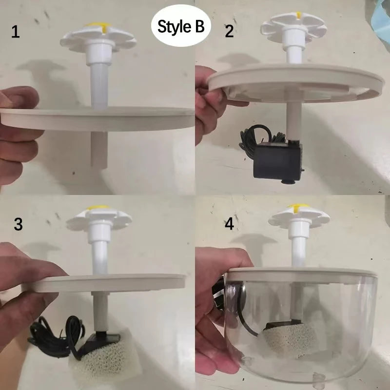Automatic Pet Water Fountain – 1.2L, 3 Flow Modes