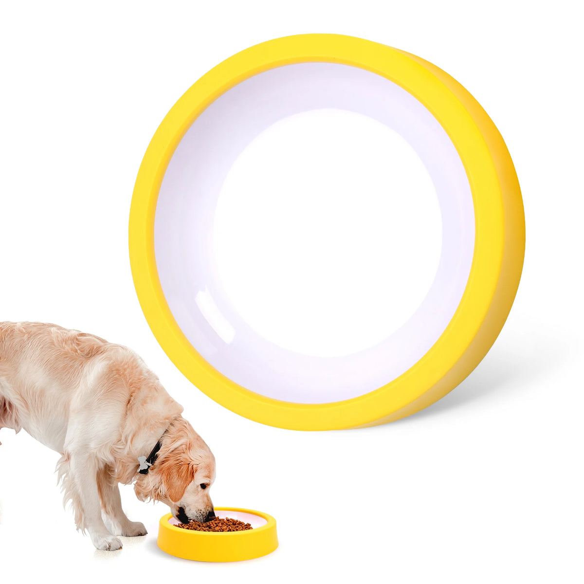 Slow Feeder Dog Bowl – Non-Slip Anti-Gulping Pet Food Bowl